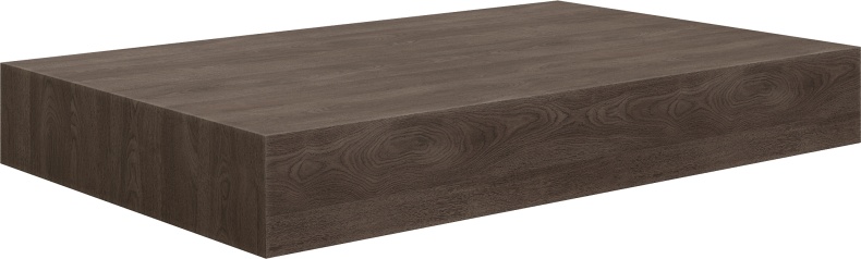 Столешница STWORKI Ольборг 80 дуб карпентер, без отверстий, с тумбой 80, с раковиной STWORKI Soul 1 белой 489287 - 6