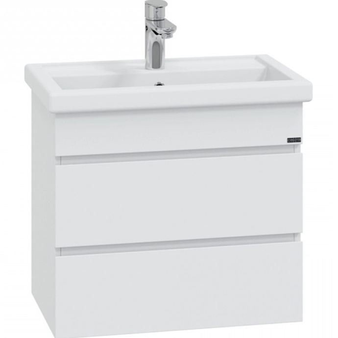 Тумба с раковиной подвесная Санта Марс 60 белый - 3