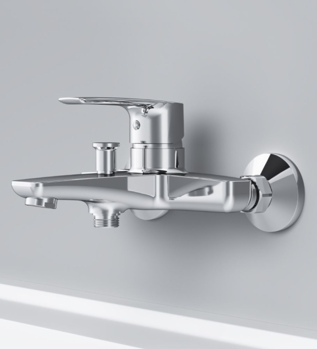 Смеситель AM.PM Gem F90A10000 для ванны с душем - 1