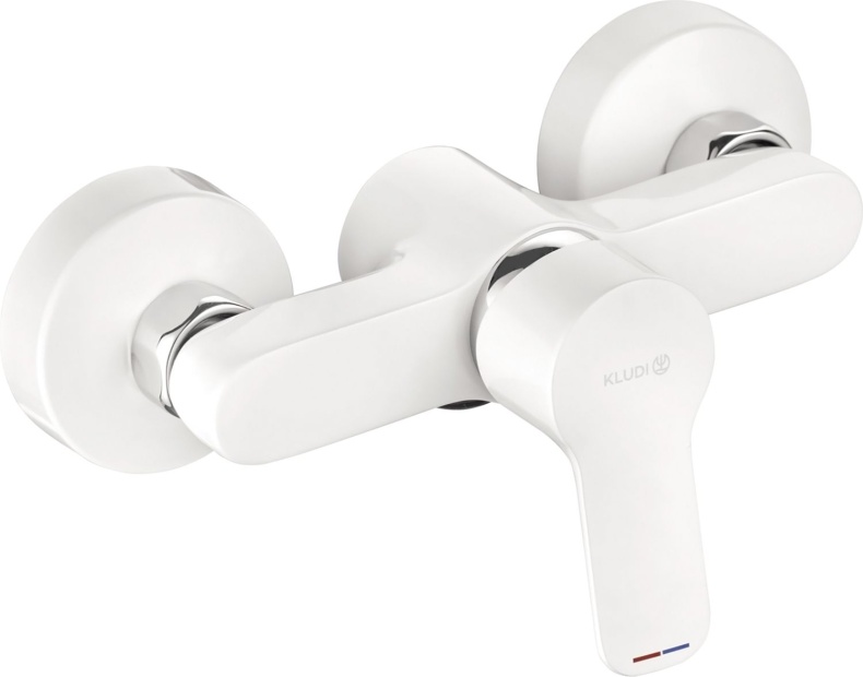 Смеситель для душа Kludi Pure&Easy белый  378419165 - 0