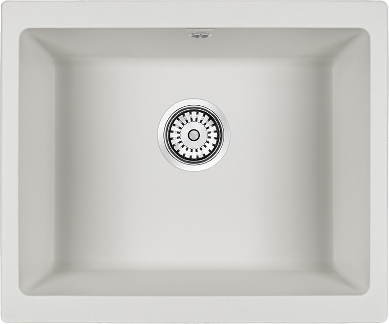 Мойка кухонная Paulmark Gera 55 белый матовый PM205546-WH - 0