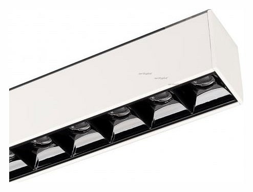 Трековый светодиодный светильник для магнитного шинопровода Arlight Mag-Laser-45-L320-12W Warm3000 026939 - 0