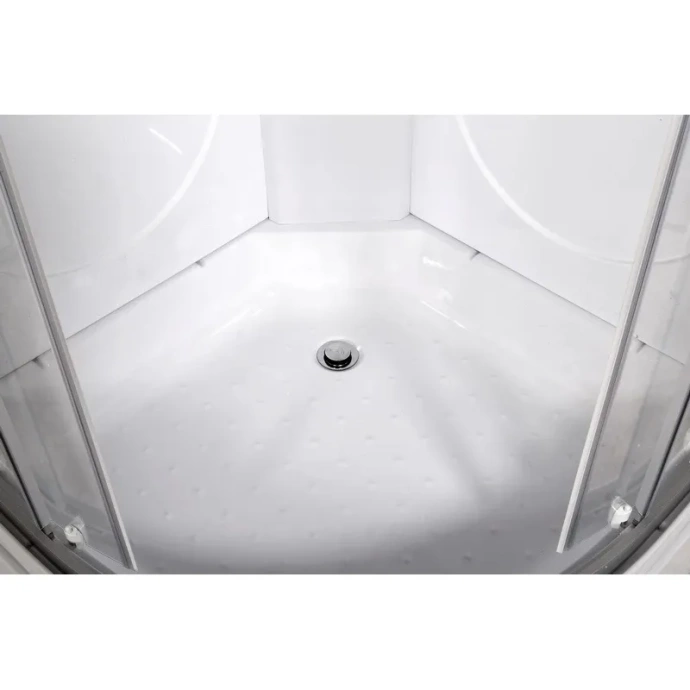 Душевая кабина Deto L 100х100 с электрикой, хром  L510EL - 4