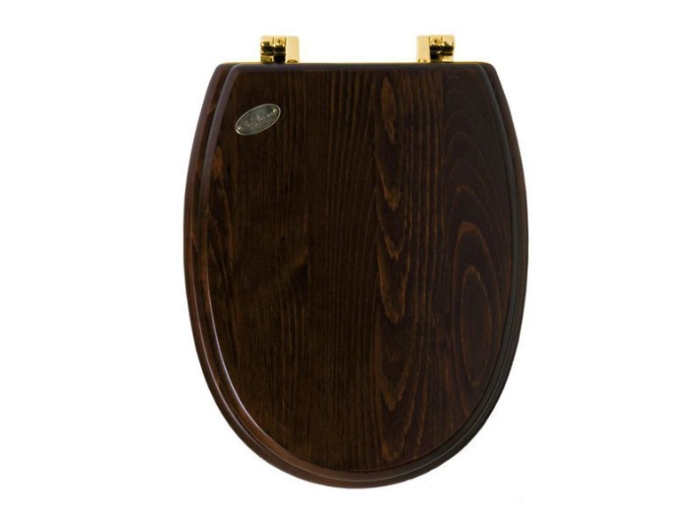 Крышка-сиденье Simas Arcade AR 009 с микролифтом, петли золото AR009 oro - 0