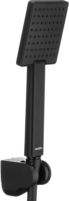 Душевой гарнитур Swedbe Hermes черный матовый  5136B - 0