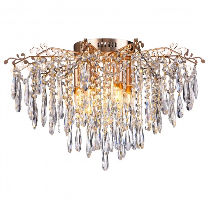 Потолочная люстра Natali Kovaltseva Venere VENERE 81432/6C GOLD - 0