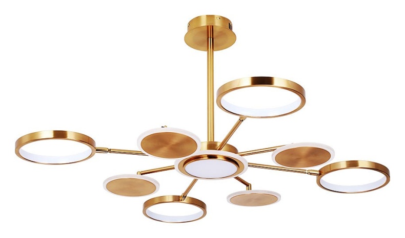 Потолочная светодиодная люстра Arte Lamp Sienna A1363PL-8PB - 0