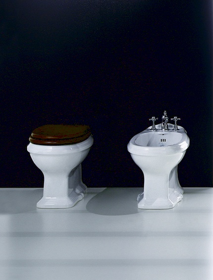 Крышка-сиденье Simas Arcade AR 005 петли золото AR005 oro - 2