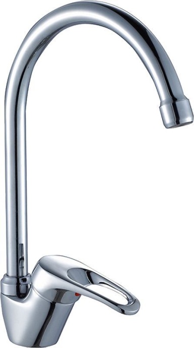 Смеситель для кухонной мойки Rossinka  хром  B35-23 - 0