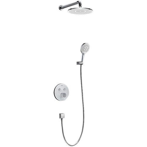 Душевой комплект встраиваемый Black&White Universell хром 7776U - 0