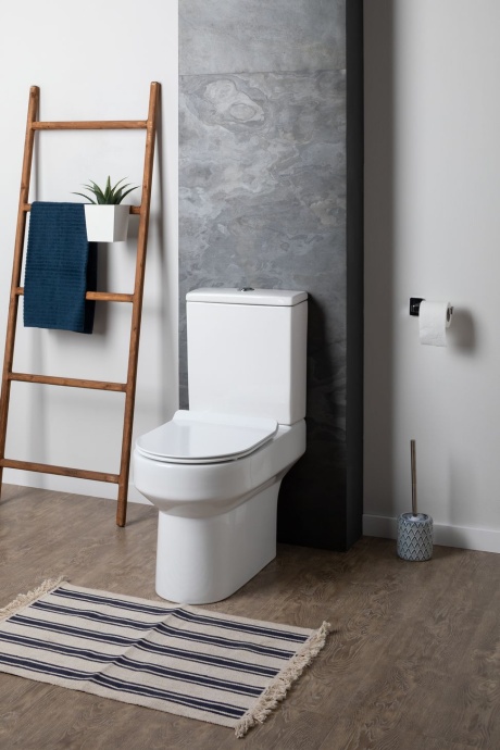 Logic-C-1 Бачок для унитаза напольного Слив 4,5/3л подключение снизу (240211) - 1