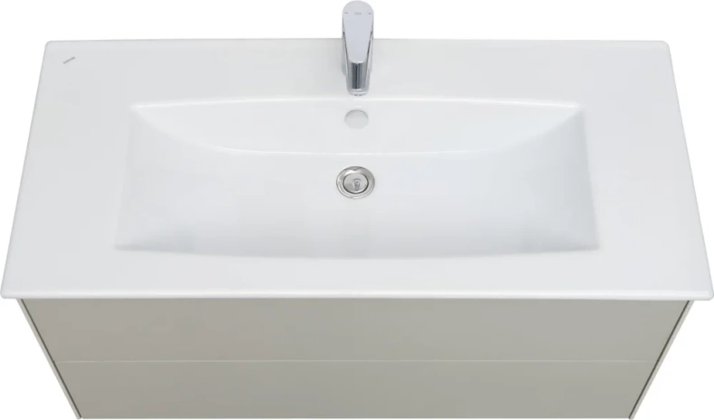 Тумба с раковиной Aquaton Сохо 100 серый 1A2582K1AJ9A0 - 1