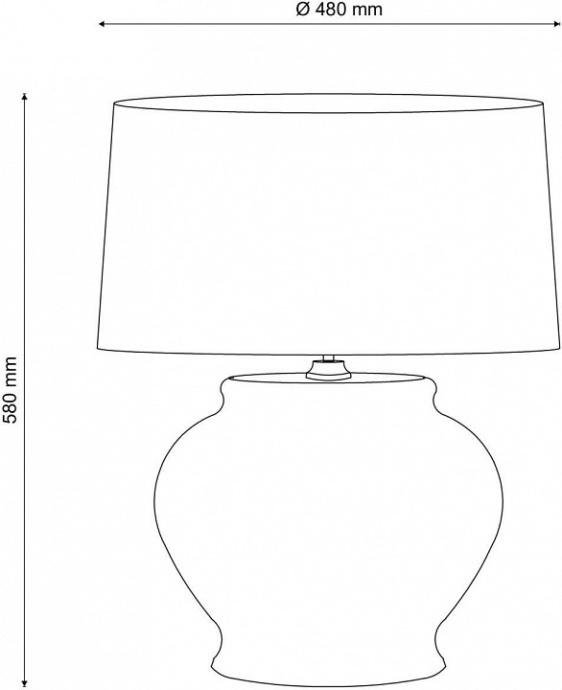 Настольная лампа декоративная Lucia Tucci Harrods 2 HARRODS T938.1 - 2