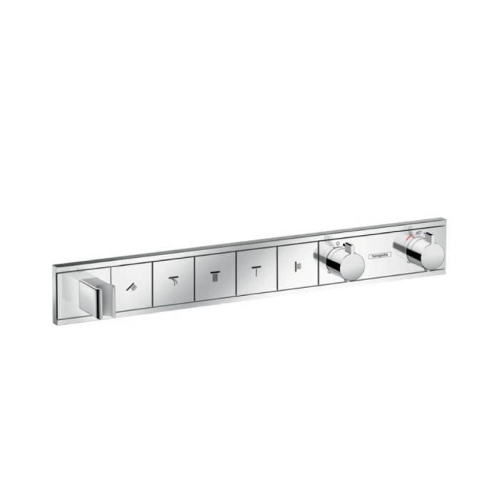 Термостат hansgrohe RainSelect для 5 потребителей, хром 15358000 - 0