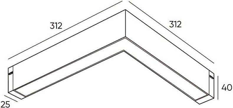 Трековый светодиодный светильник Denkirs Smart Linear DK8014-WH - 5