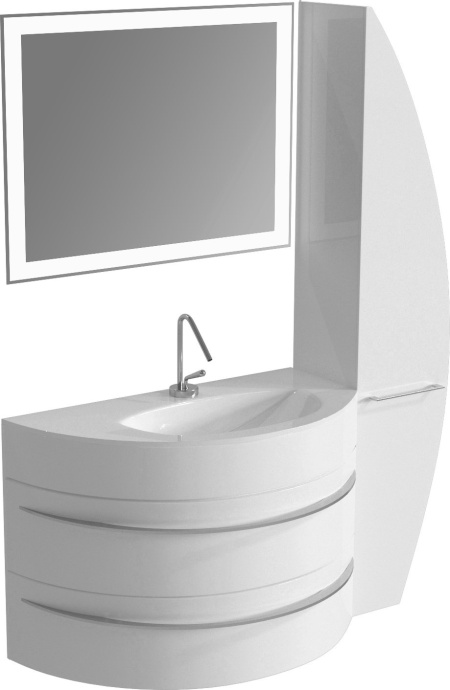 Шкаф-пенал De Aqua Эскалада 35 см  167496 - 2