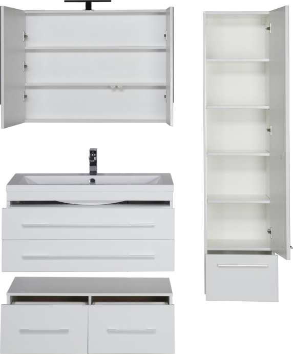 Мебель для ванной Aquanet Нота 90 белая 171492 - 21