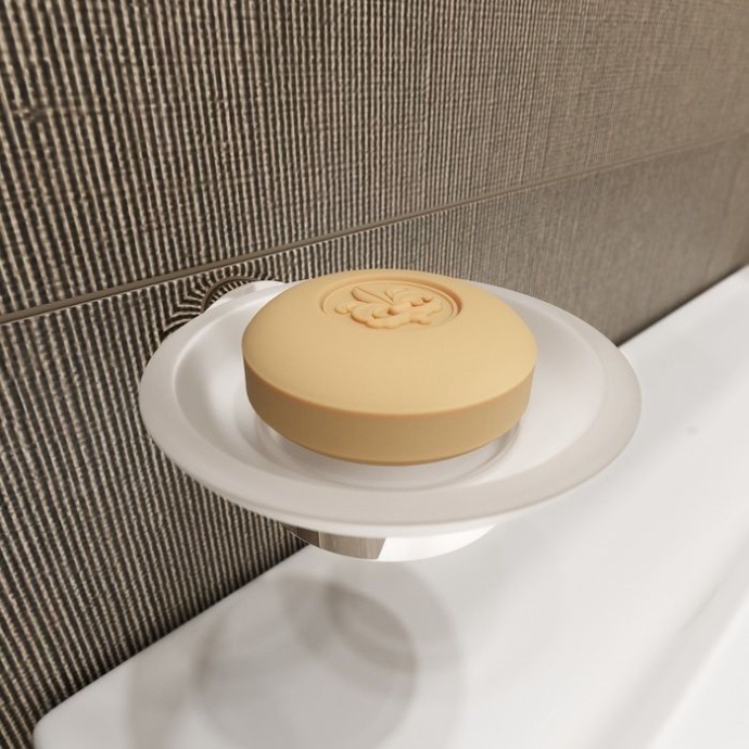 Мыльница Iddis Sena SENSSG0i42 матовое стекло - 1