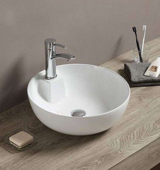 Раковина накладная Ceramalux N белый  9428 - 1