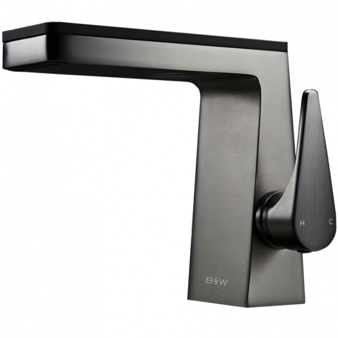Смеситель для раковины Black&White Universell черный матовый 7330U - 0
