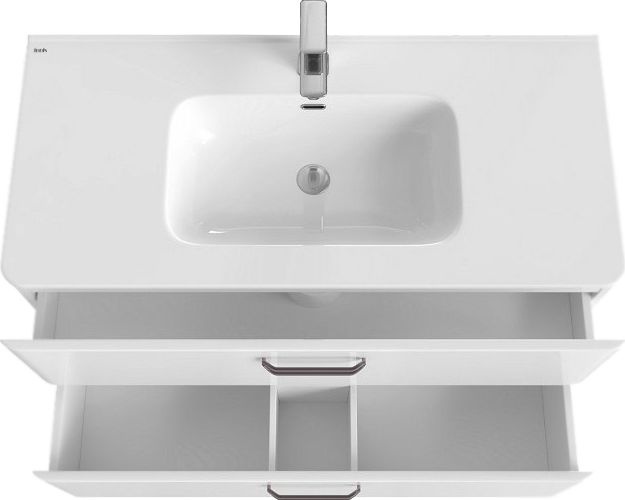 Тумба с раковиной Iddis Brick 100 BRI10W1i95K - 5