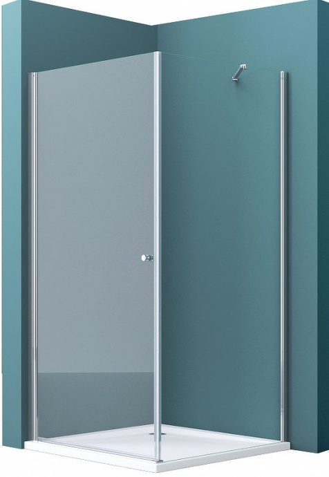 Душевой уголок BelBagno Etna 80х80 профиль хром стекло прозрачное ETNA-A-1-80-C-Cr - 2