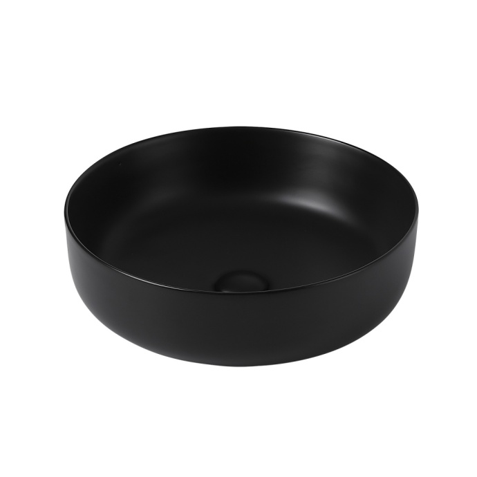 Раковина накладная ABBER Bequem 46 черная матовая  AC2100MB - 0