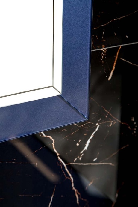 Зеркало с подсветкой Armadi Art Dolce 105х70 синий 567-BL - 16