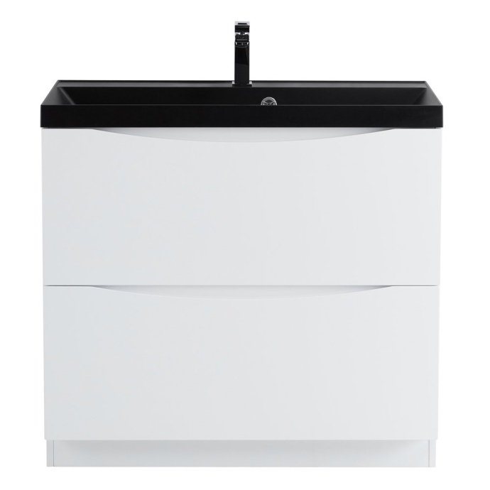 Тумба с раковиной BelBagno Marino 80 белый - 1