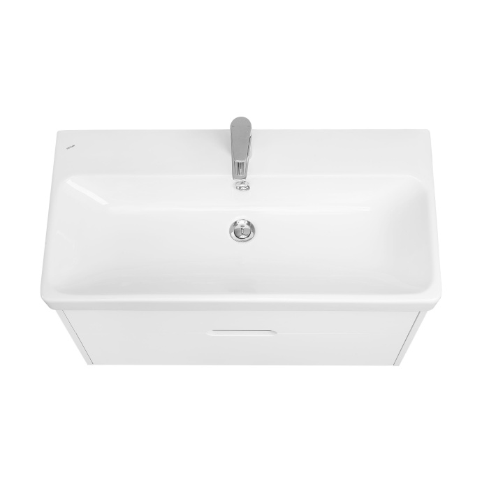 Тумба с раковиной Aquaton Оливия 90 белый матовый 1A2544K0OL010 - 1