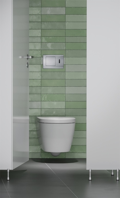 Кнопка смыва TECE Planus 6 V-Batterie 9240361 белая - 3