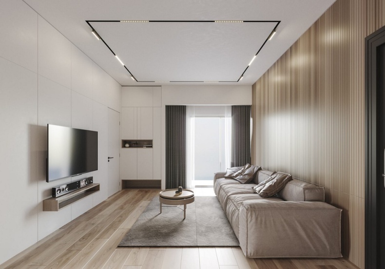 Трек встраиваемый Denkirs Slant TR2022-BK - 2