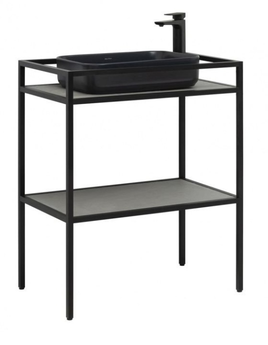 1.33002.BB LIBERTY Консоль 75 напольная, черный браш (274336) - 0