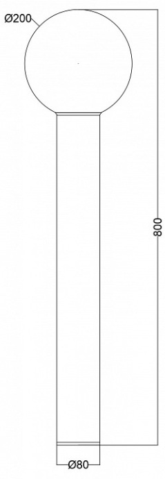 Наземный низкий светильник Maytoni Bold O598FL-01GR - 1