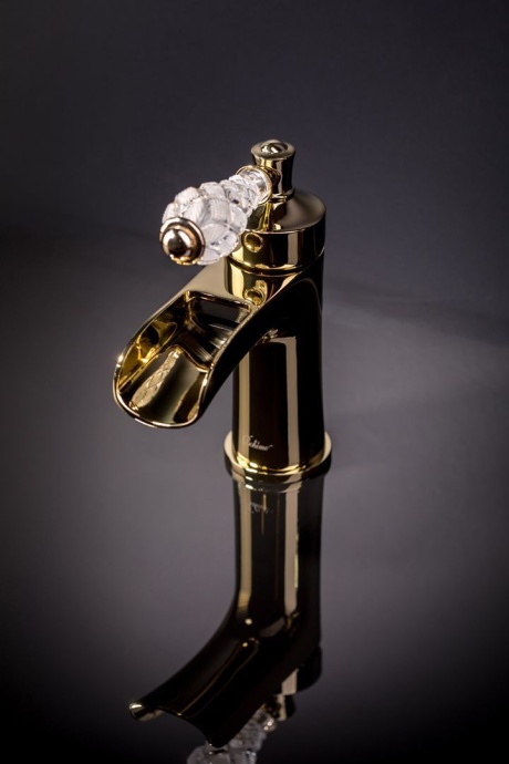 Смеситель Boheme Vogue Crystal 211-CRST для раковины - 2