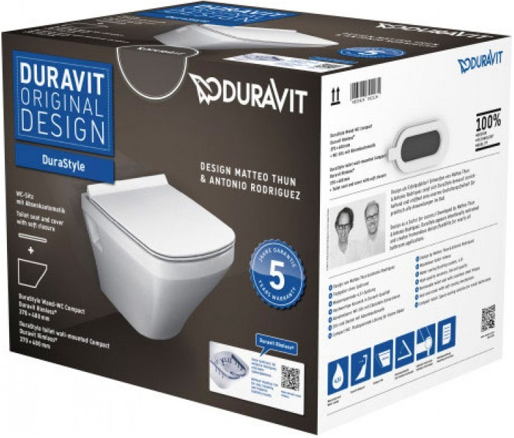 Унитаз подвесной Duravit DuraStyle 45710900A1 - 1