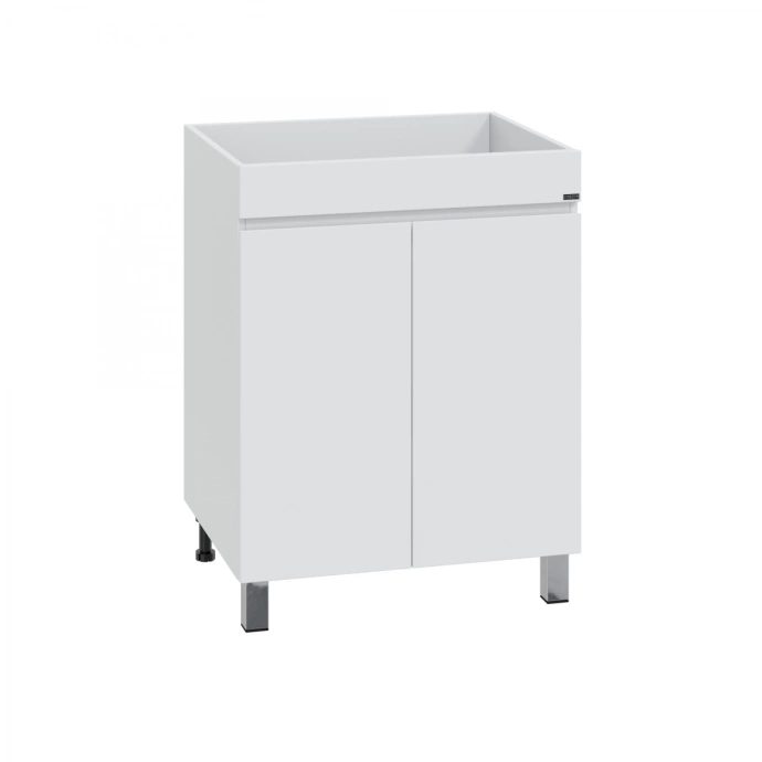 Тумба под раковину над стиральной машиной Санта Марс 59 белый 700304 - 0