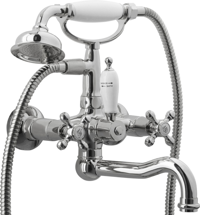 Смеситель Boheme Tradizionale Chromo 273 для ванны с душем - 0