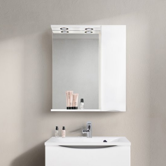 Зеркало-шкаф BelBagno Marino 70 R MARINO-SPC-700/750-1A-BL-P-R - 0