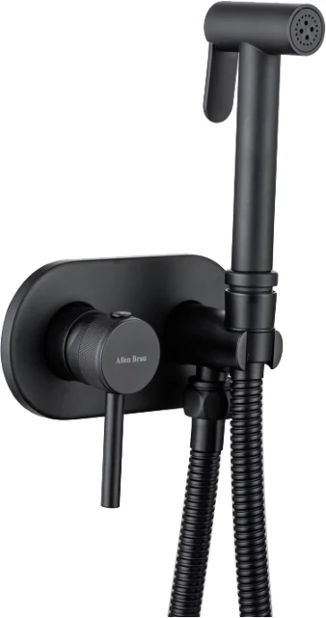 Гигиенический душ Allen Brau Priority черный матовый 5.31005-31 - 0