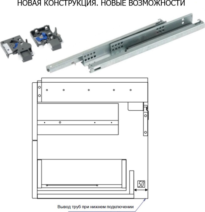 Мебель для ванной Акватон Америна 80 чёрная - 4