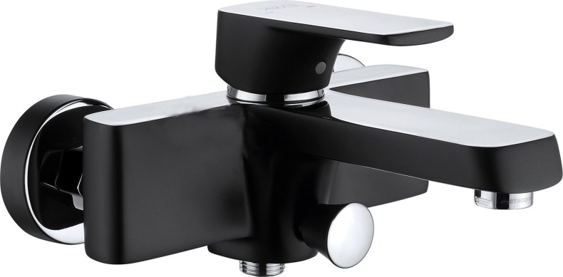 Смеситель для ванны D&K  хром, черный  DA1433215 - 0