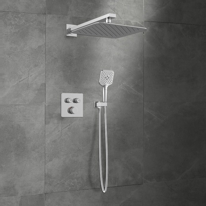 Душевой комплект Vincea Next с термостатом хром VSFW-105TCH - 1