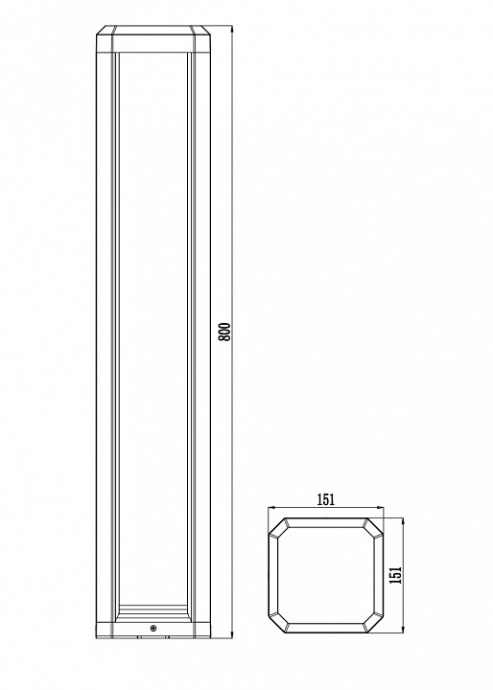 Ландшафтный светодиодный светильник Maytoni Royal Mile O019FL-L12GR3K - 1