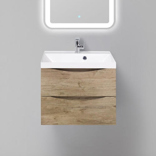 Тумба под раковину Belbagno Marino 60 светлое дерево MARINO-600-2C-SO-RN-P - 0