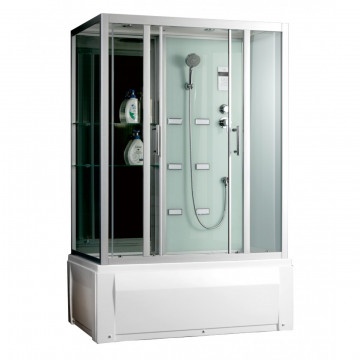 Душевой бокс Frank 150х85 с гидромассажем F-556-1 - 0