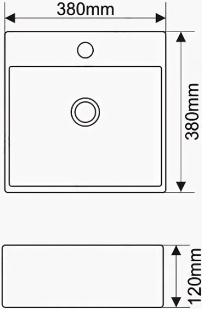 Рукомойник SantiLine SL-1004 - 1