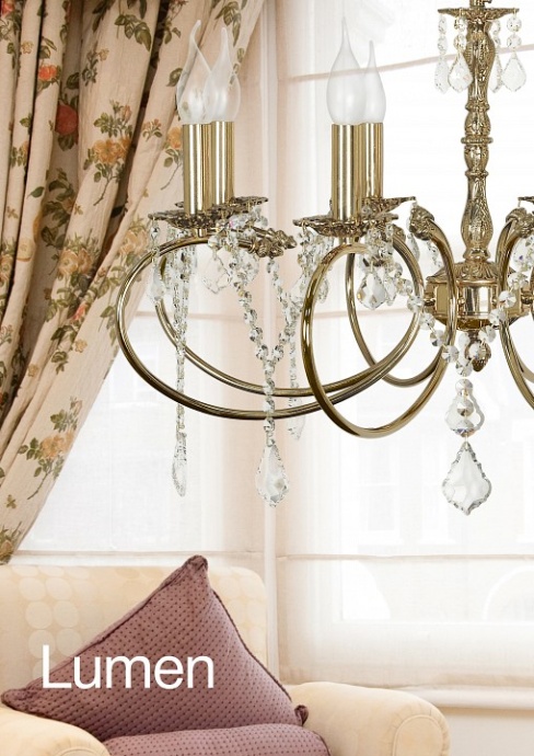 Подвесная люстра Arti Lampadari Lumen Lumen E 1.1.6.602 GB - 2