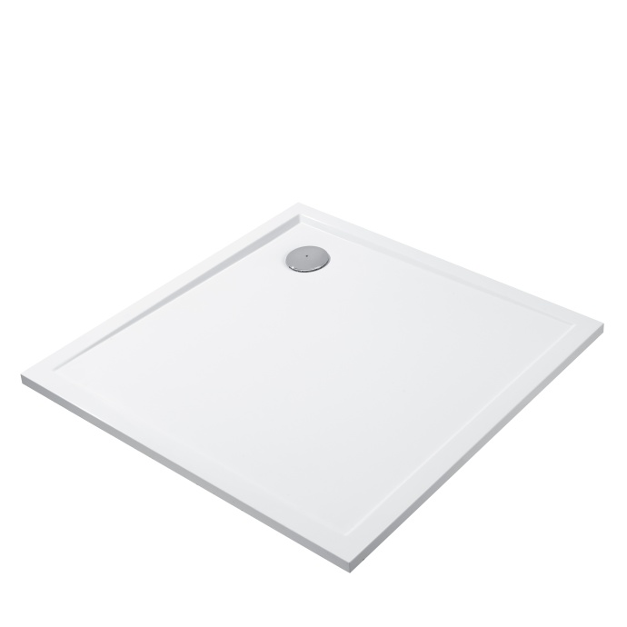 Поддон Калифорния М 90х90 см квадрат белый 1A737536CA010 - 0
