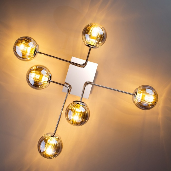 Потолочная люстра Eurosvet Evita 30140/6 хром - 2